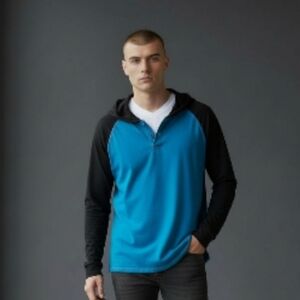 Wrangler Mens XL Hooded Long Sleeve Shirt PERFECT CASUAL WINTER ATTIRE